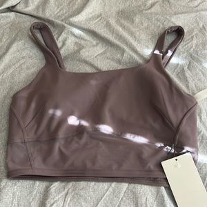 NWT Lululemon Wunder Train Mesh Panel Tank Top in Violet Verbena